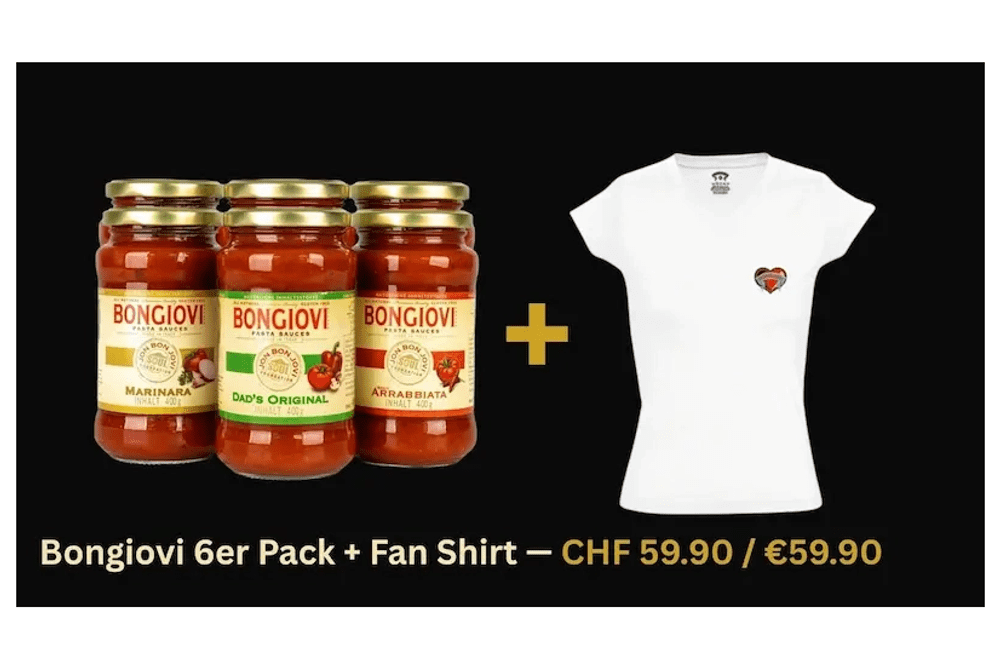 Bongiovi 6er Probierpaket + Fan Shirt
