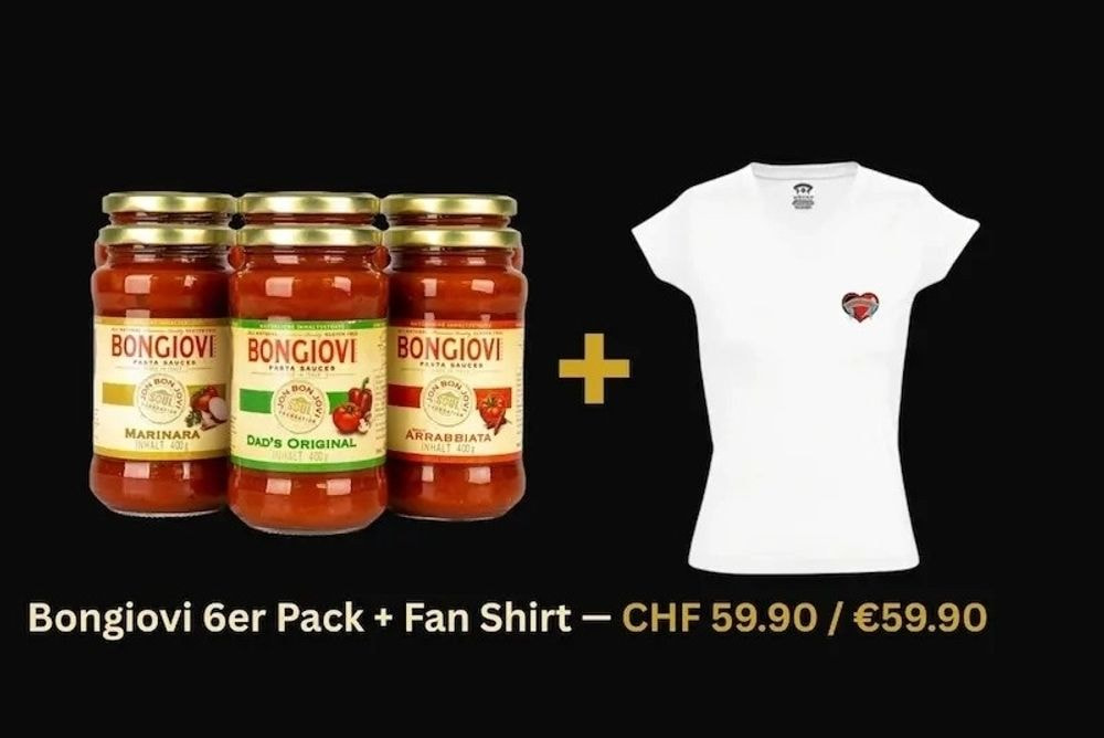 Bongiovi Set Degustazione da 6 + T-shirt Fan
