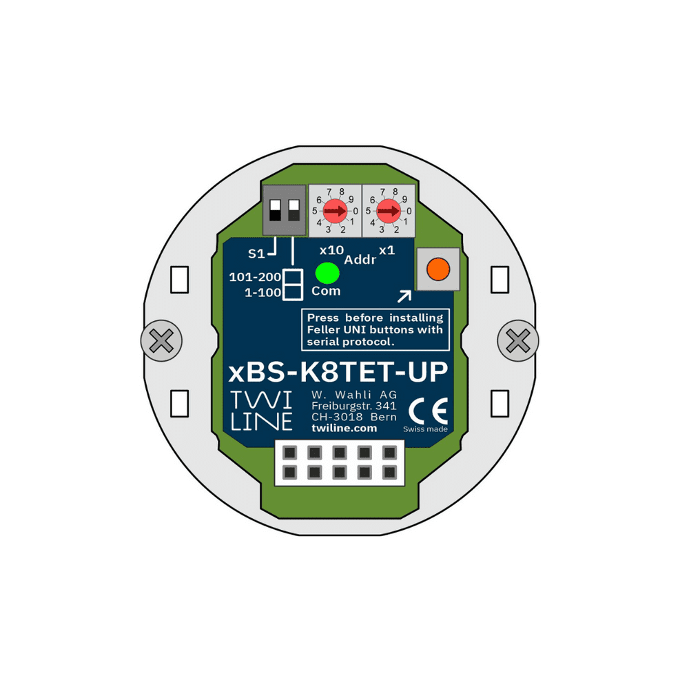 Coupler 8-fold EDIZIOdue xBS-K8TET-UP