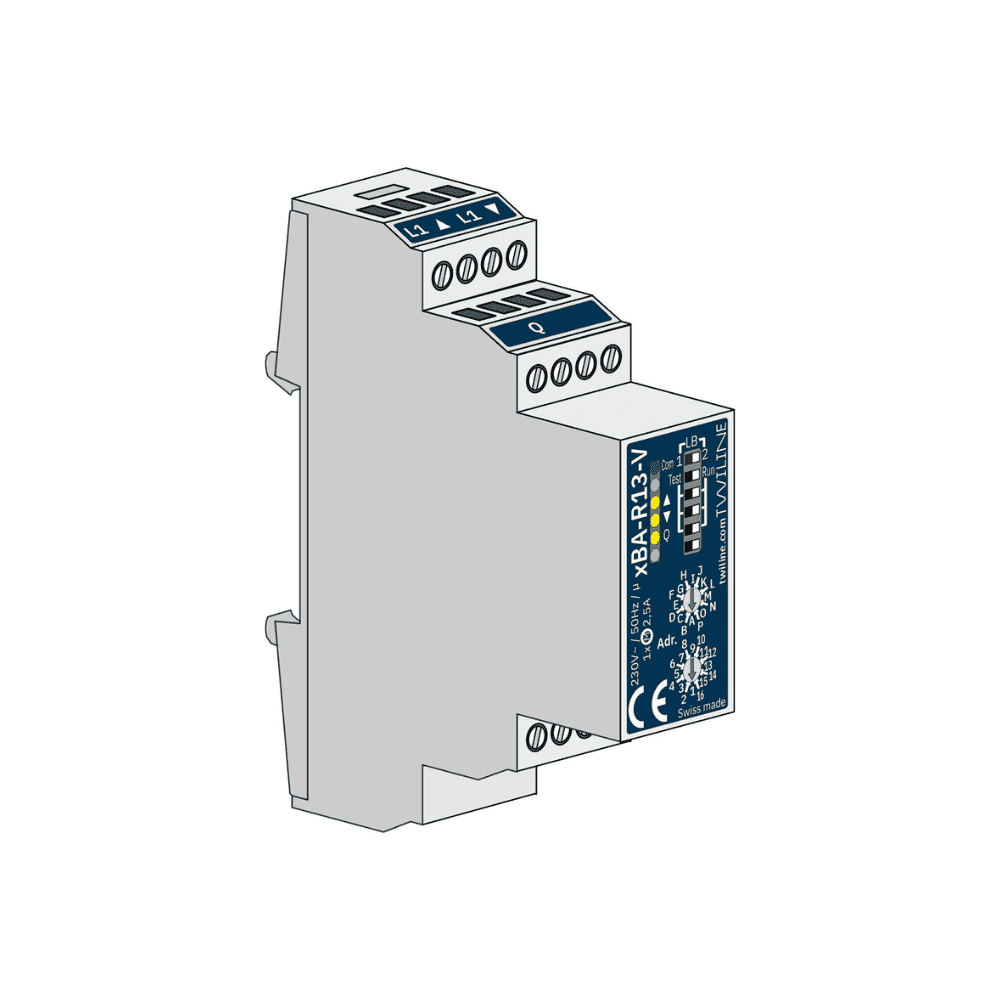 Aktor Rollladen 1-fach, 3 ES xBA-R13-V