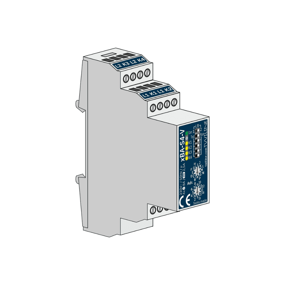 Switching Actuator 4-way xBA-S4-V