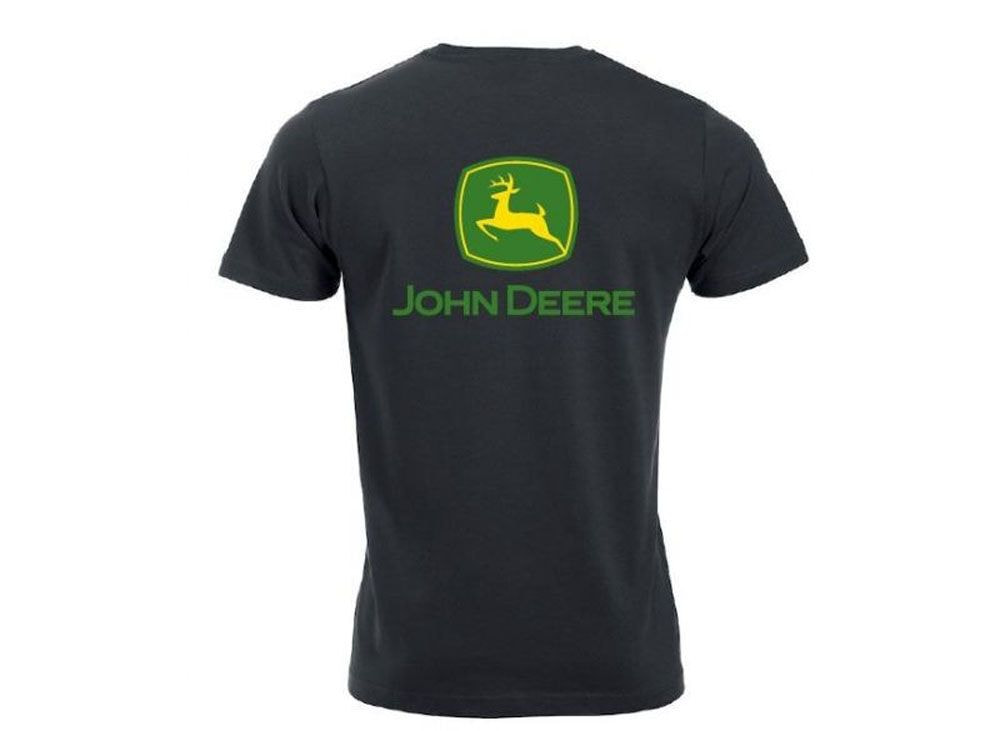 MAJICA JD ČRNA LOGO SPREDAJ/ZADAJ 3XL [MCS355000088]