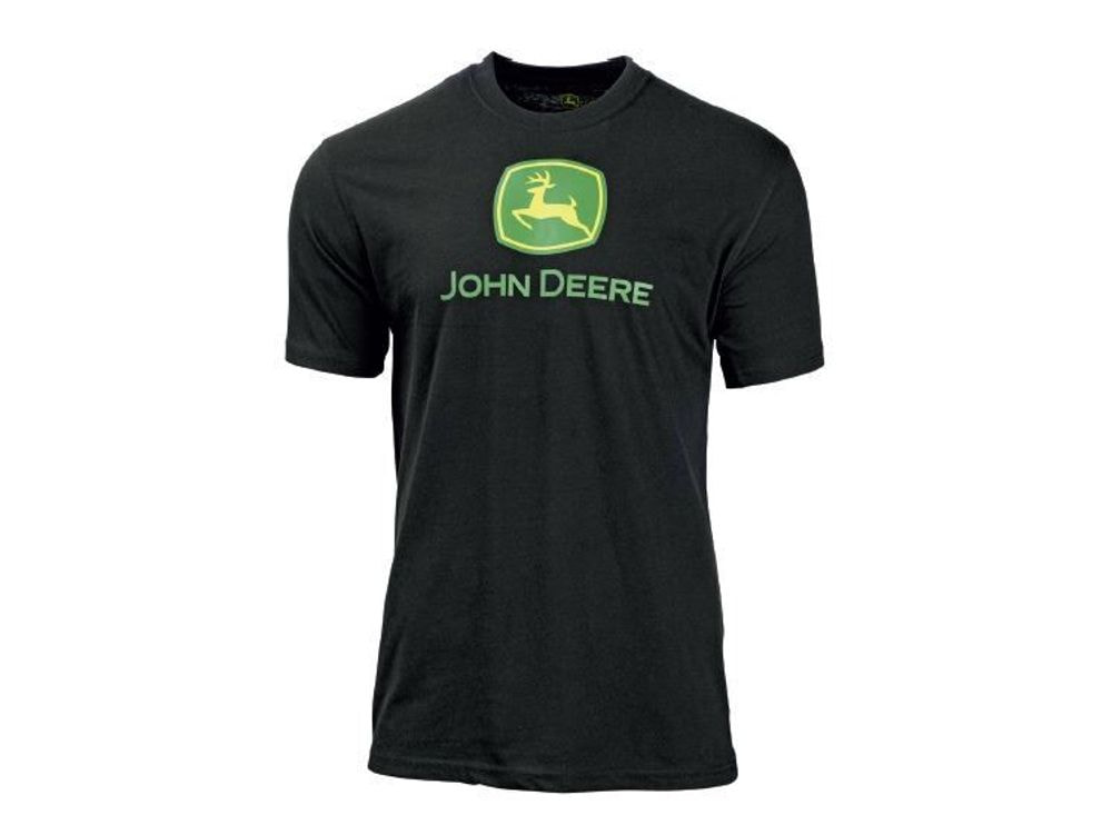 MAJICA JD ČRNA LOGO SPREDAJ [S] [MC130000BK03]