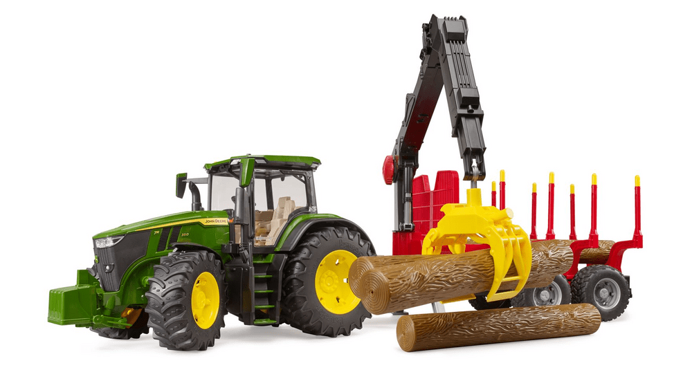 IGRAČA JD TRAKTOR 7R 350 + GOZD. PRIKOLICA [MCB009829000]