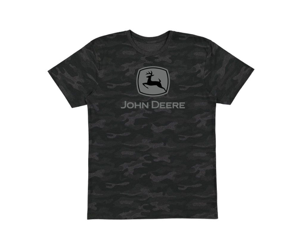 MAJICA JD ČRNA CAMO M [MC132815CA04]