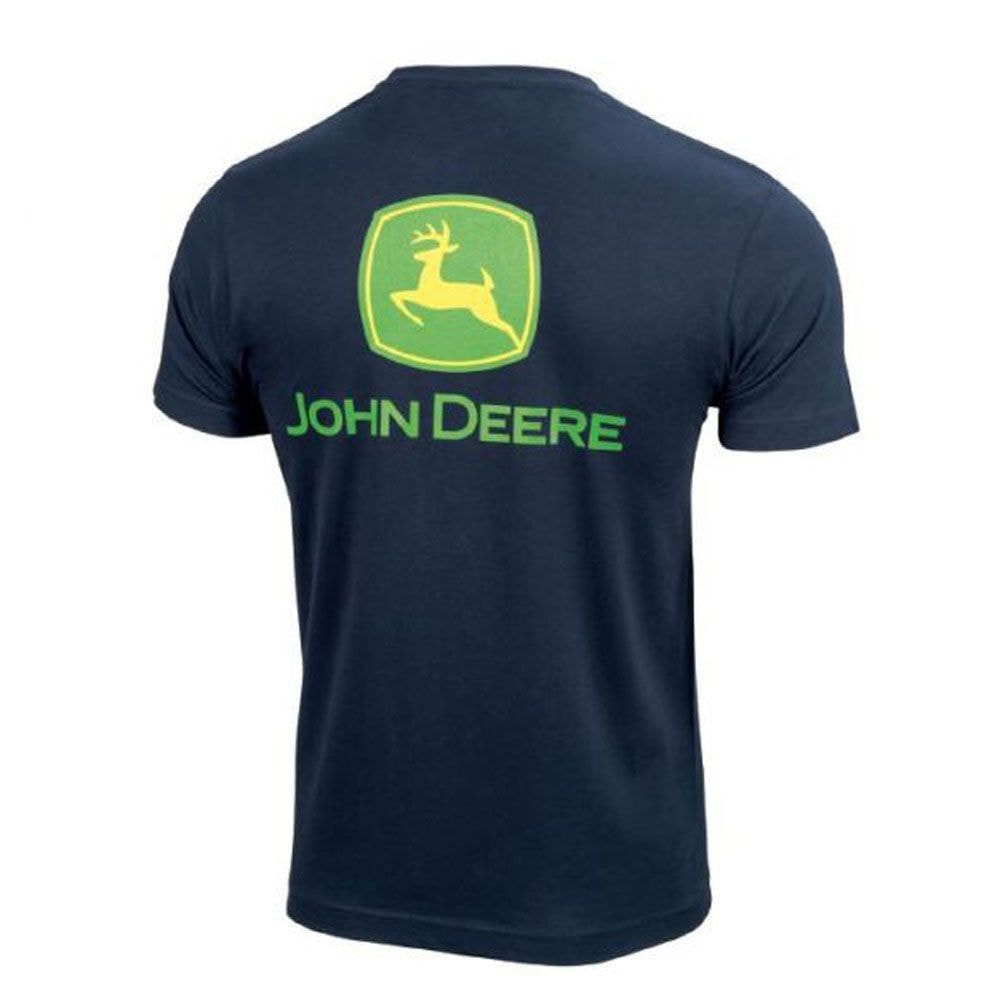 MAJICA JOHN DEERE T-SHIRT WITH LOGO ON FRONT AND BACK S [MCDW1719BK02]