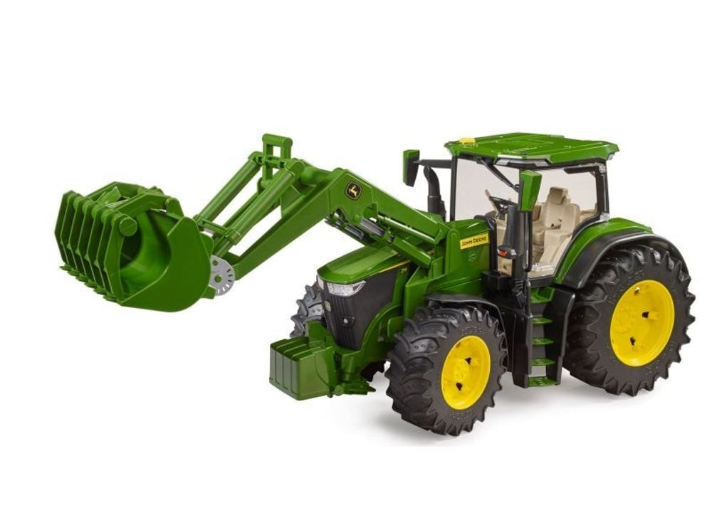 IGRAČA TRAKTOR JOHN DEERE 7R 350 Z NAKLADAČEM IN PRIKOLICO [MCB009828000]