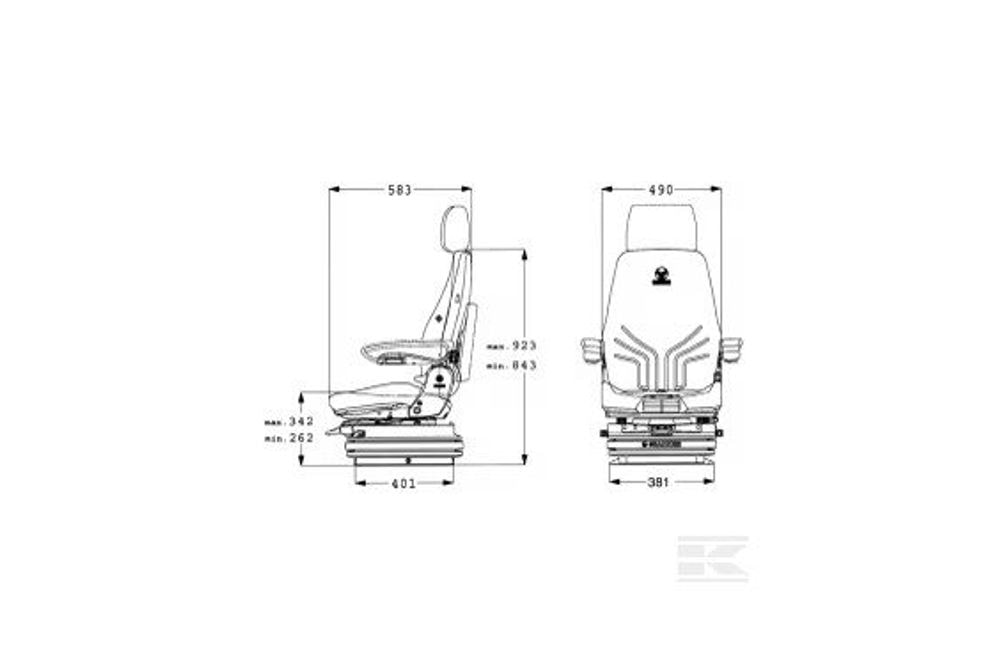 GRAMMER ACTIMO M MSG 85/722 GRAMMER ACTIMO M MSG 85/722
