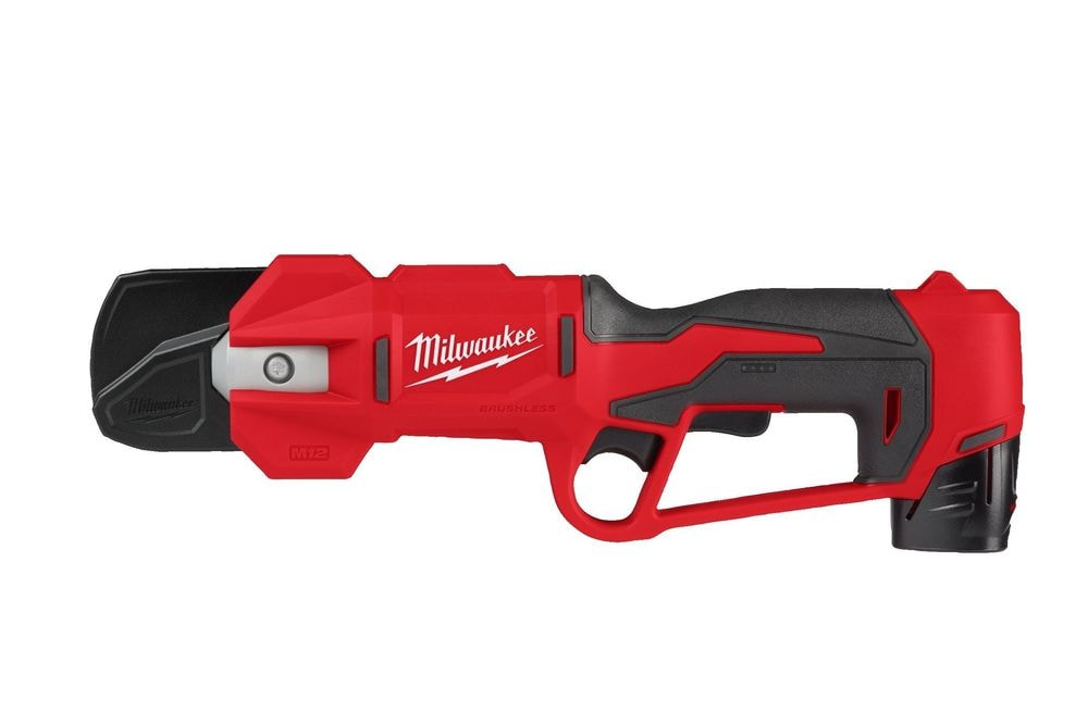 AKUMULATORSKE ŠKARJE ZA OBREZOVNJE DREVES GRMIČEVJA IN TRTE M12 BLPRS-202 MILWAUKEE AKUMULATORSKE ŠKARJE ZA OBREZOVNJE DREVES GRMIČEVJA IN TRTE M12 BLPRS-202 MILWAUKEE