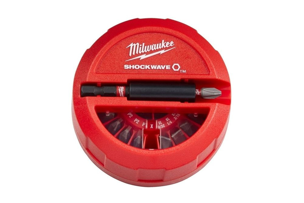 KOMPLET VIJAČNIH NASTAVKOV CD SHOCKWAVE (15. KOM) MILWAUKEE