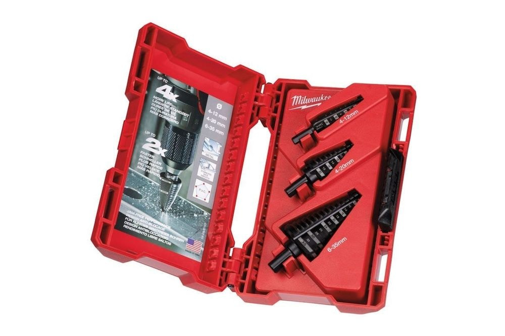 SET ZA STOPENJSKO VRTANJE MILWAUKEE (3 KOSI)