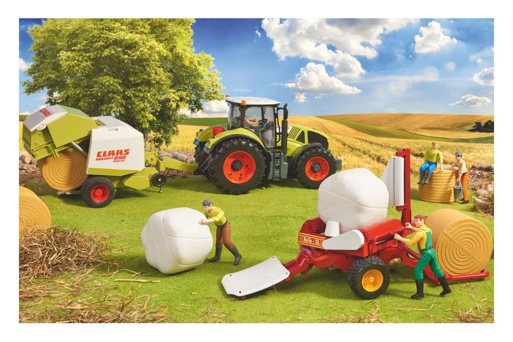 IGRAČA BALIRKA ZA OKROGLE BALE CLAAS