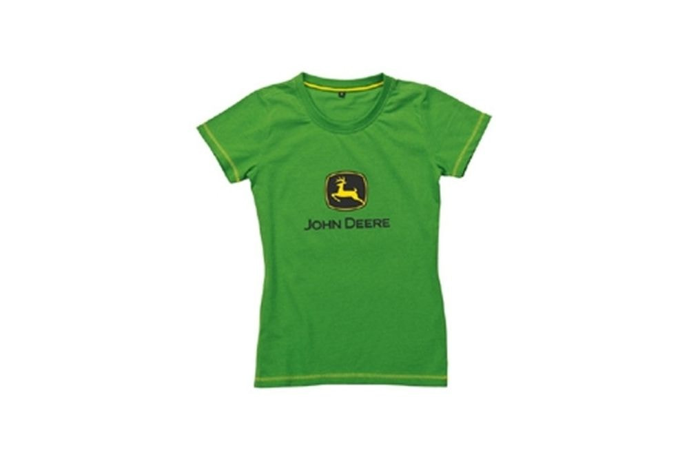 MAJICA JOHN DEERE GREEN LADIES T-SHIRT LOGO XL [MCL091500806]