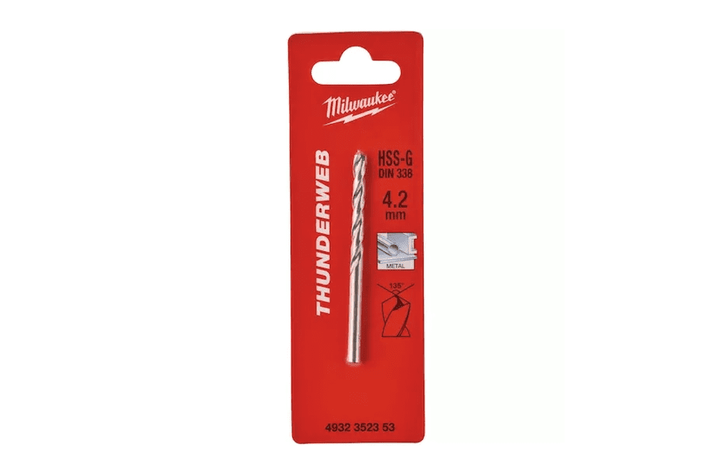 SVEDER ZA KOVINO HSS-G THW D338 4,2MM MILWUAKEE (1.KOM)