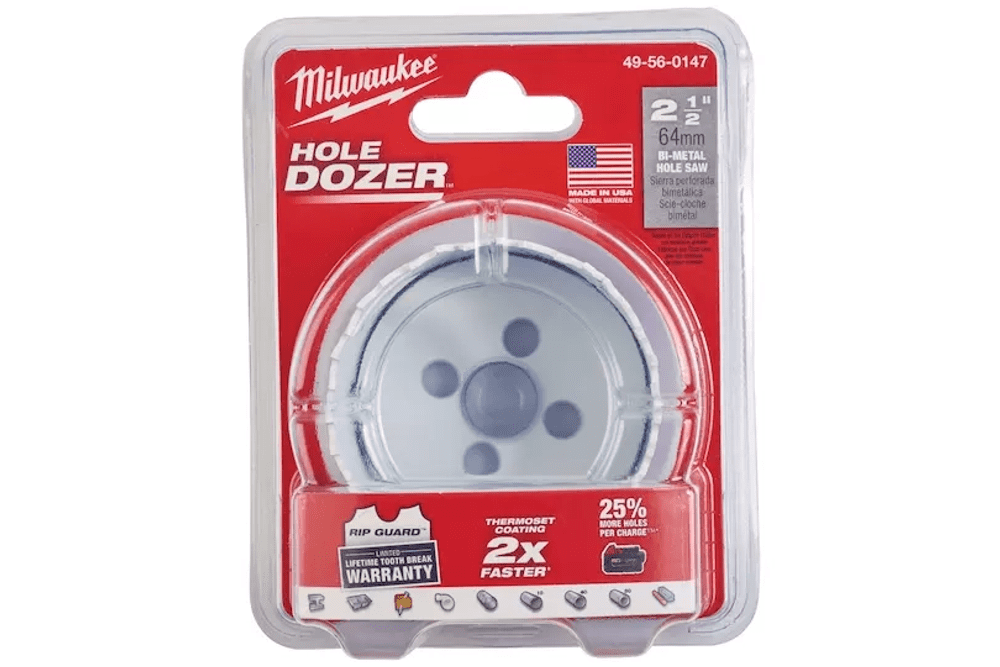ŽAGA KRONSKA ZA LUKNJE BI-METAL 64MM, DOZER MILWUAKEE