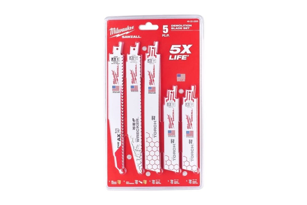 KOMPLET SAWZALL B.REZIL, 5pc KOMPLET SAWZALL B.REZIL, 5pc