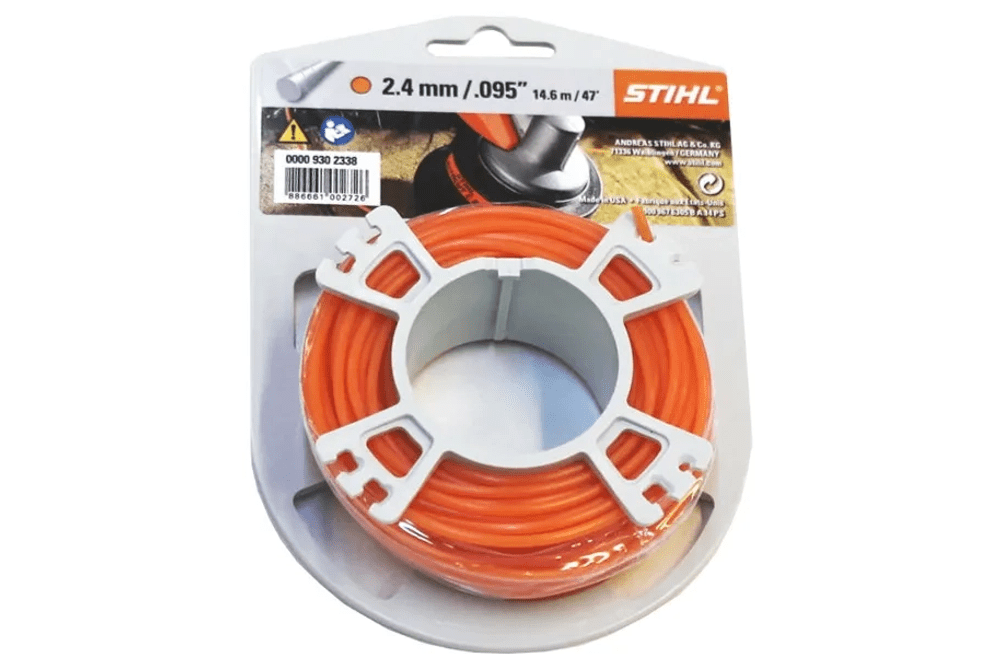 NITKA KOSILNA STIHL OKROGLA TIHA 2,4 MM X 83,0M ORANŽNA 