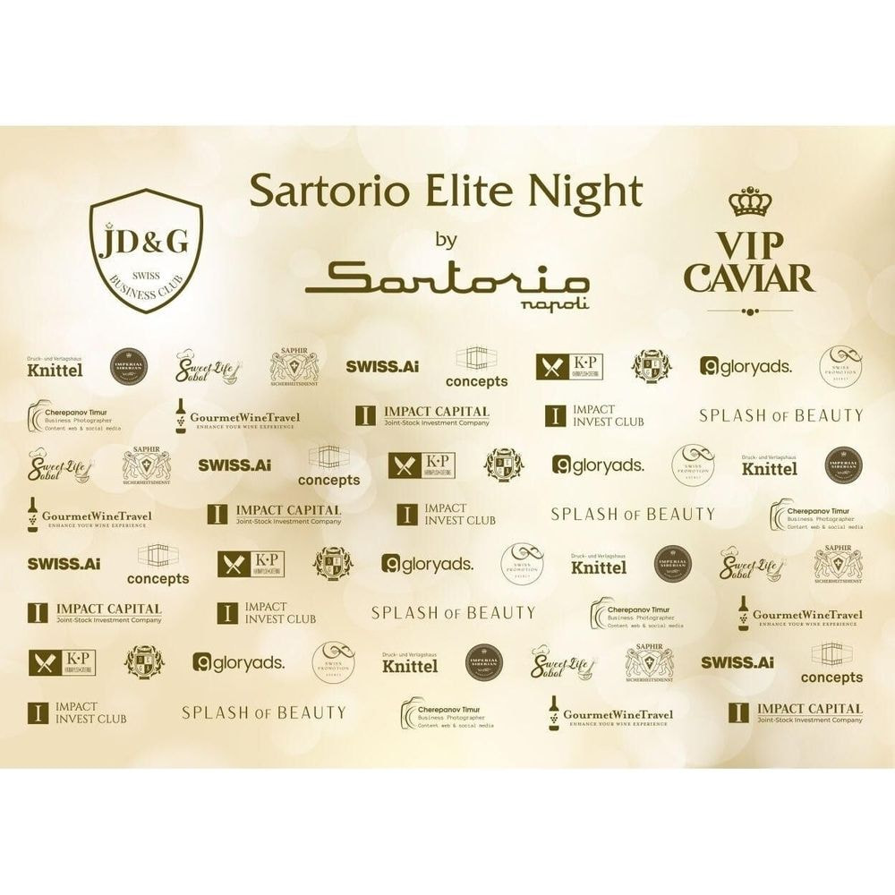  Sartorio Elite Night – Luxury VIP Experience | March 21st