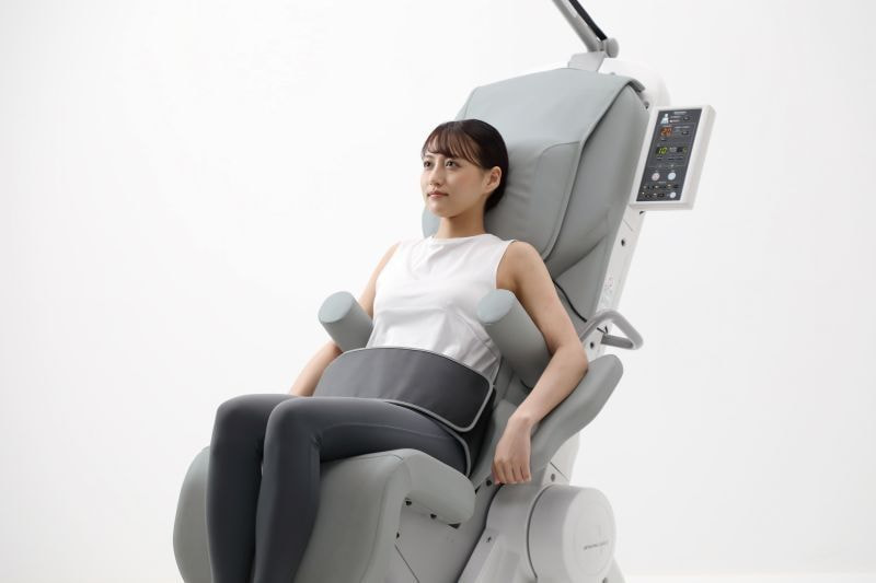 Orthotrac Lasedia OL-6600 during therapy
