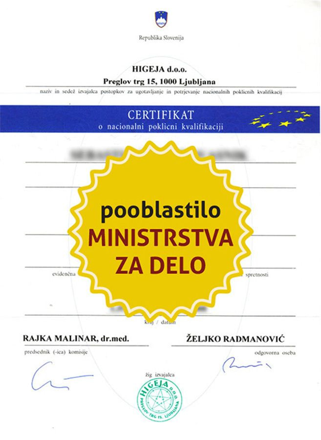 Certifikat