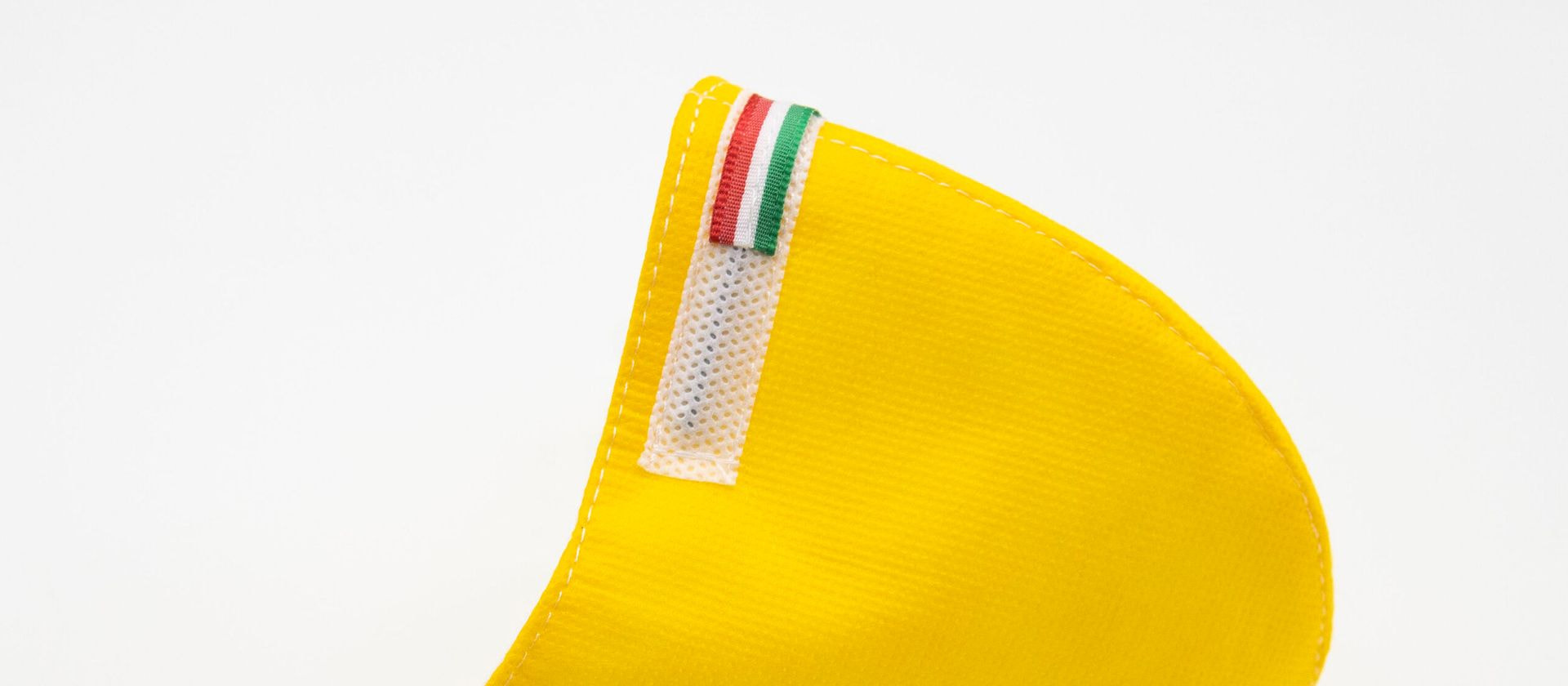 Mascherina Protettiva Fashion Lavabile gialla S E