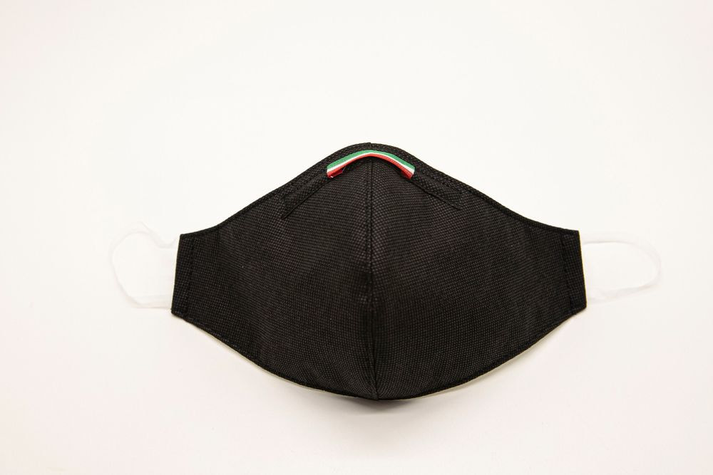 Mascherina Protettiva Fashion Lavabile Nera