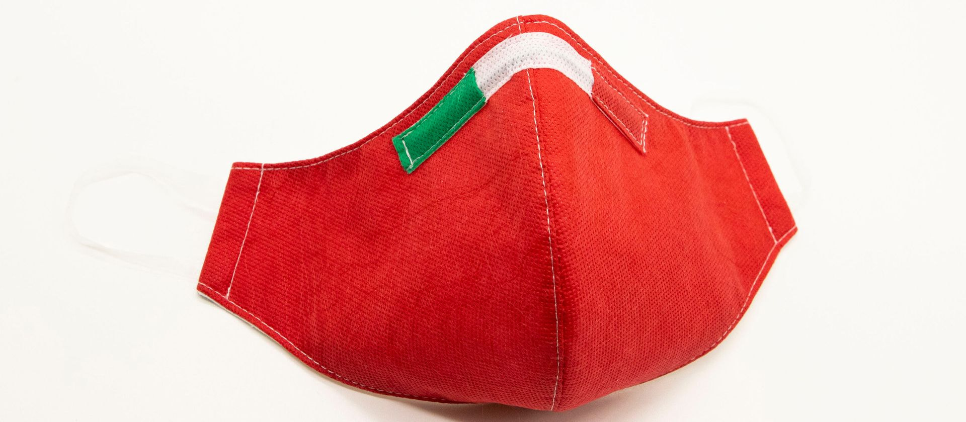 Mascherina Protettiva Fashion Lavabile rossa M