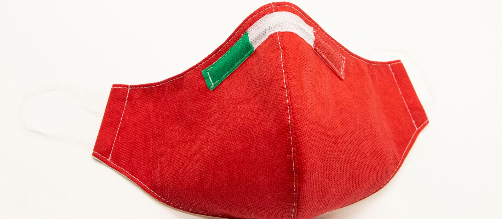 Mascherina Protettiva Fashion Lavabile rossa L