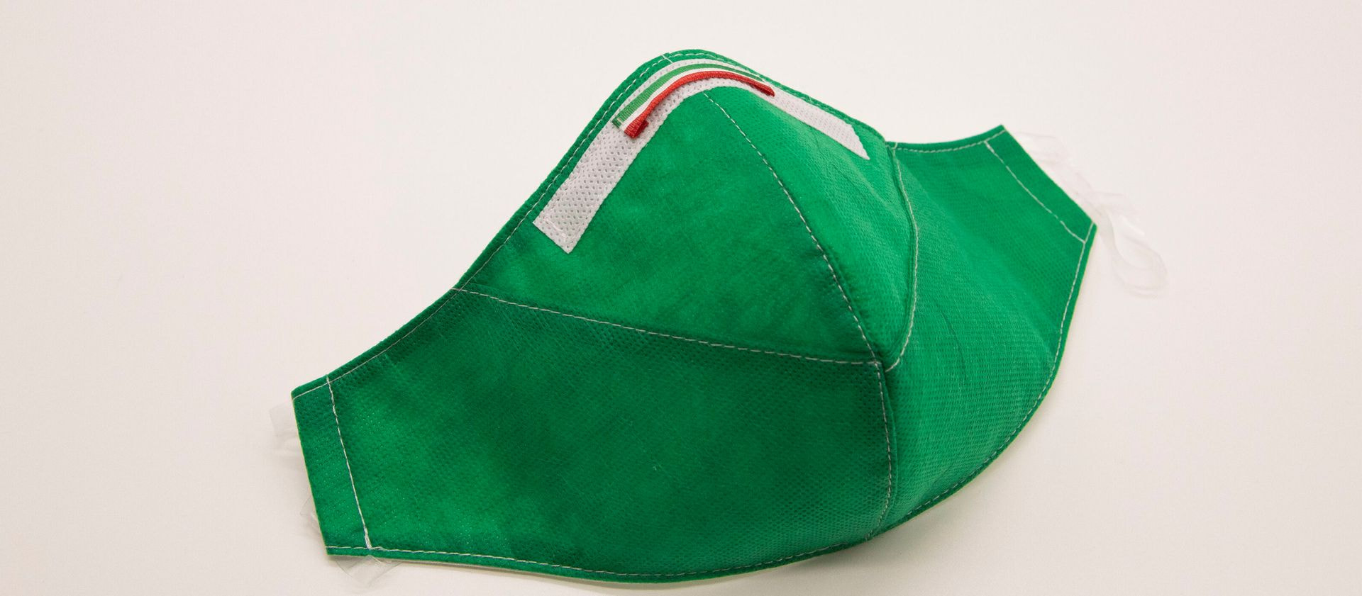 Mascherina Protettiva Fashion Lavabile Verde S E