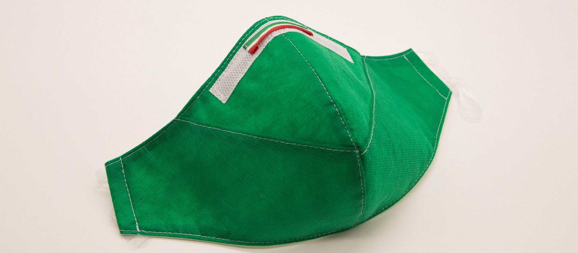 Mascherina Protettiva Fashion Lavabile Verde XXL E