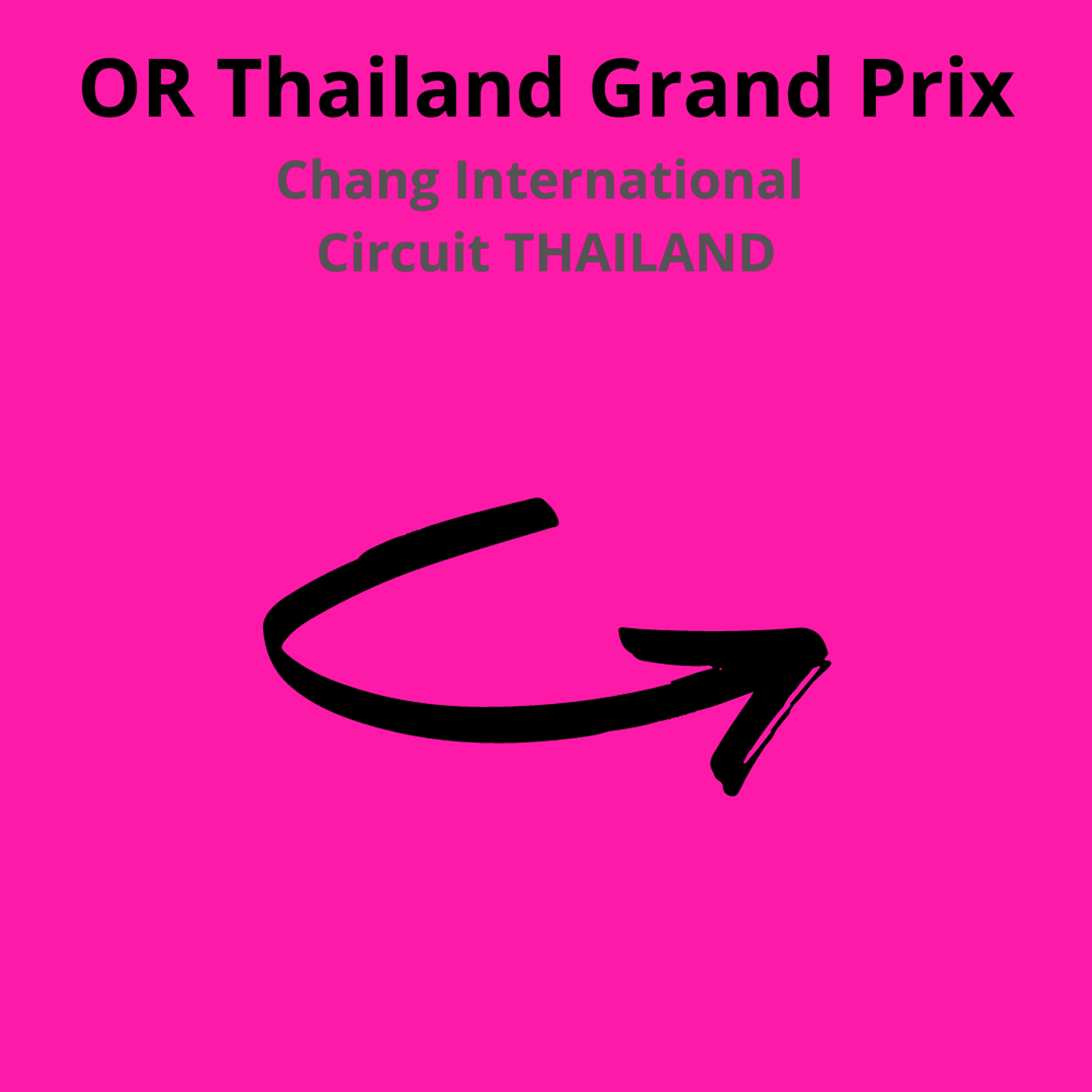 OR Thailand Grand Prix Chang International Circuit. Curve