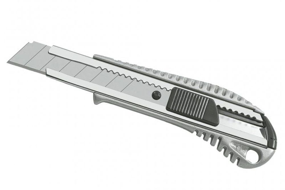 Nož 18 mm aluminij s kovinskim vodilom