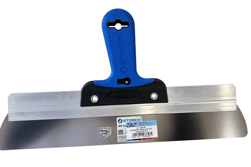 Fasaderska lopatica Storch inox ergogrip 400 mm