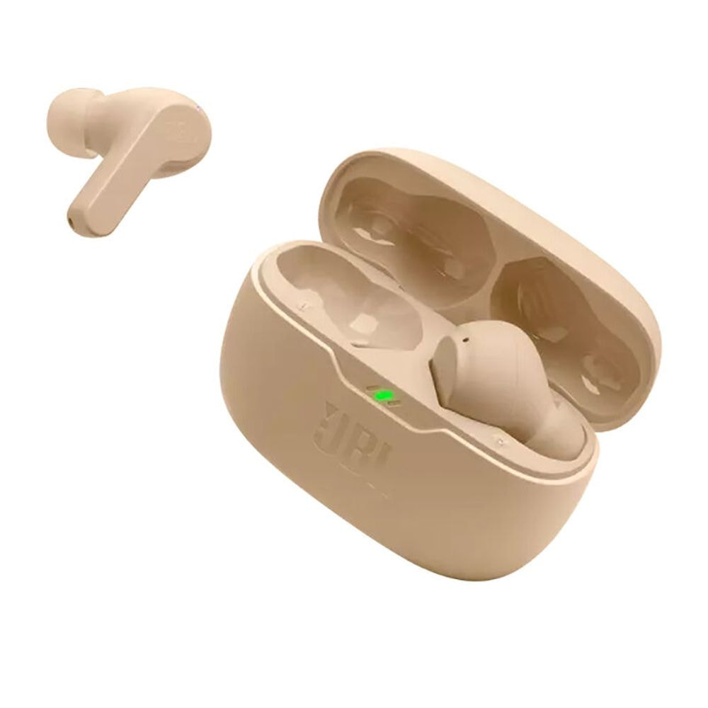 JBL Wave Beam BT5.2 In-ear slušalke z mikrofonom, bež JBL Wave Beam BT5.2 In-ear slušalke z mikrofonom, bež