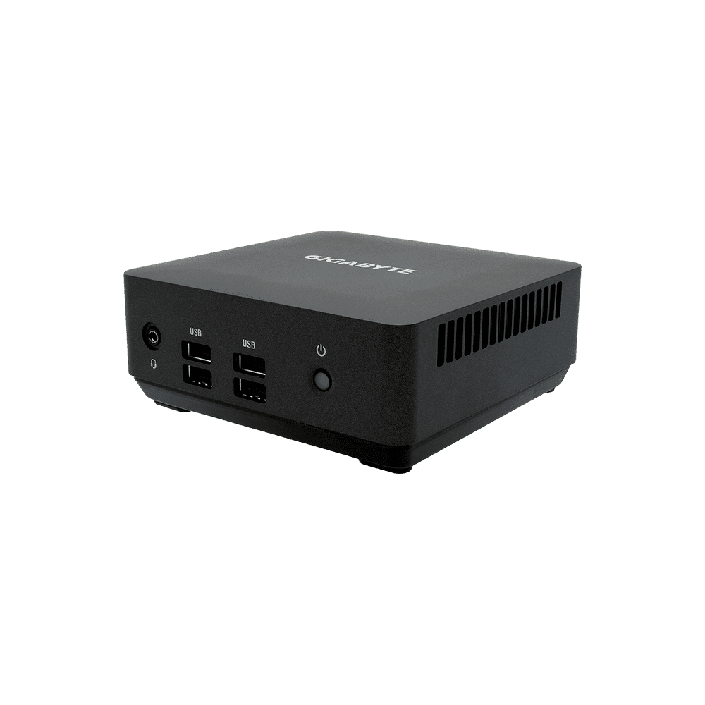 GIGABYTE BRIX Mini-PC NUC i5 1335U, M.2 NVMe, 2.5 GbE, Wi-Fi 6 / BT5.2, USB3.2 Gen2
