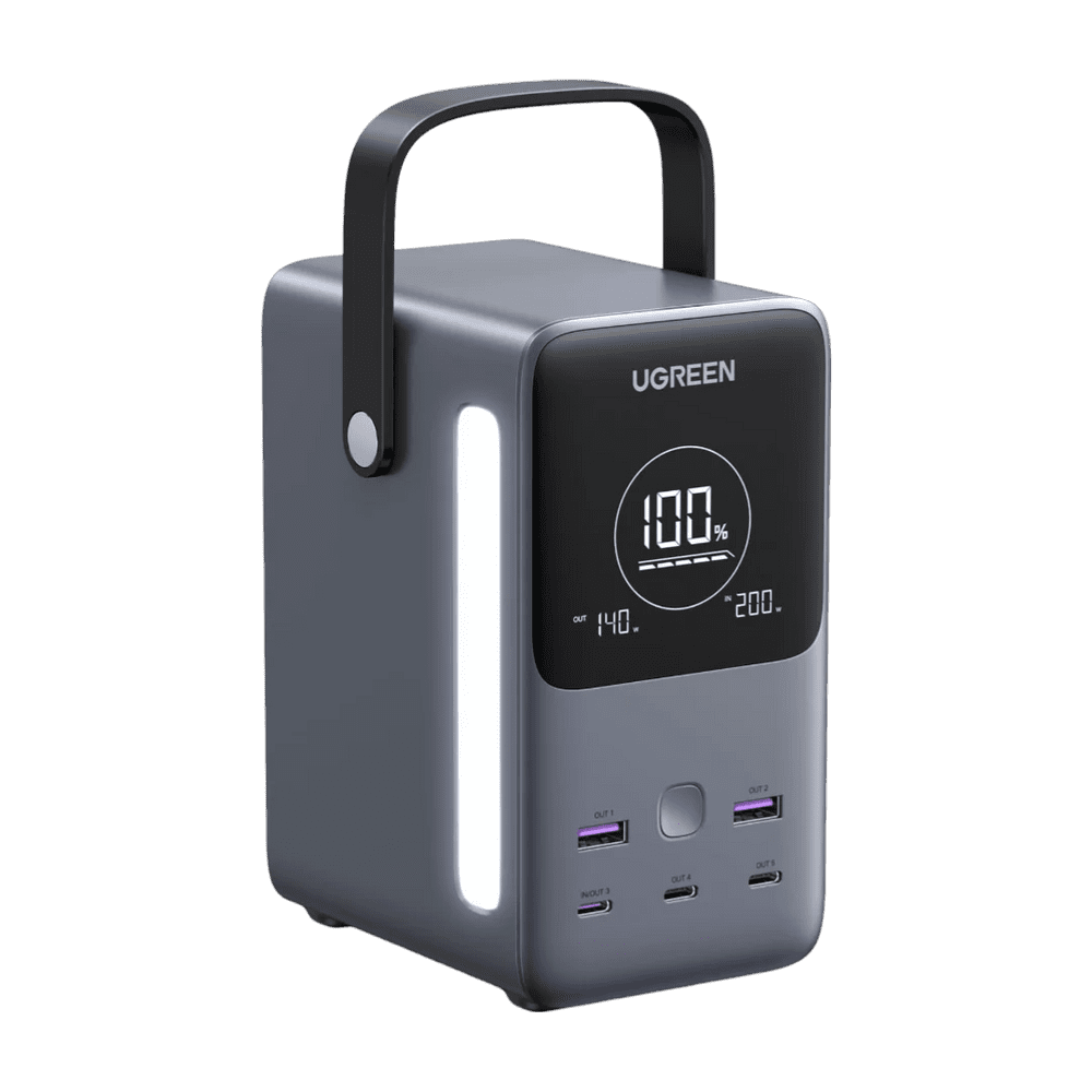 Ugreen prenosna polnilna baterija 48.000mAh, 300W s pametnim digitalnim zaslonom