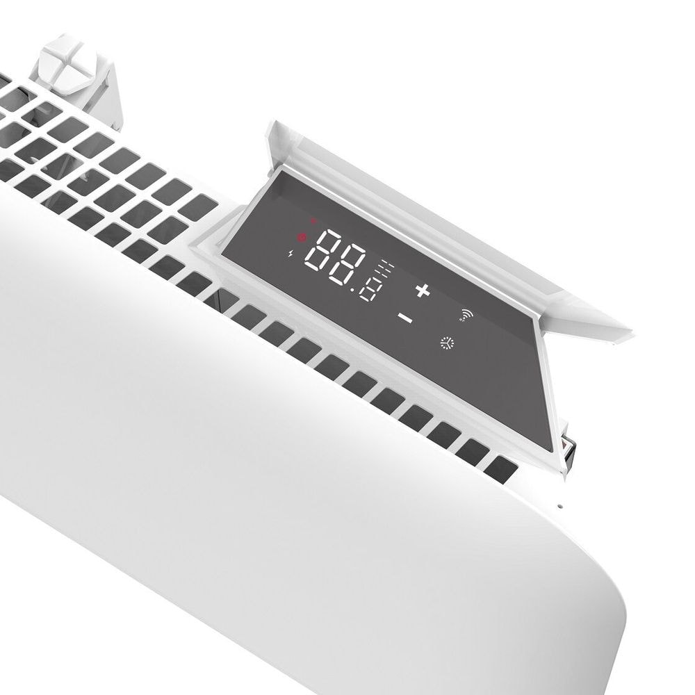MILL panelni konvekcijski radiator Wi-Fi 2000W bel jeklo PA2000WIFI3