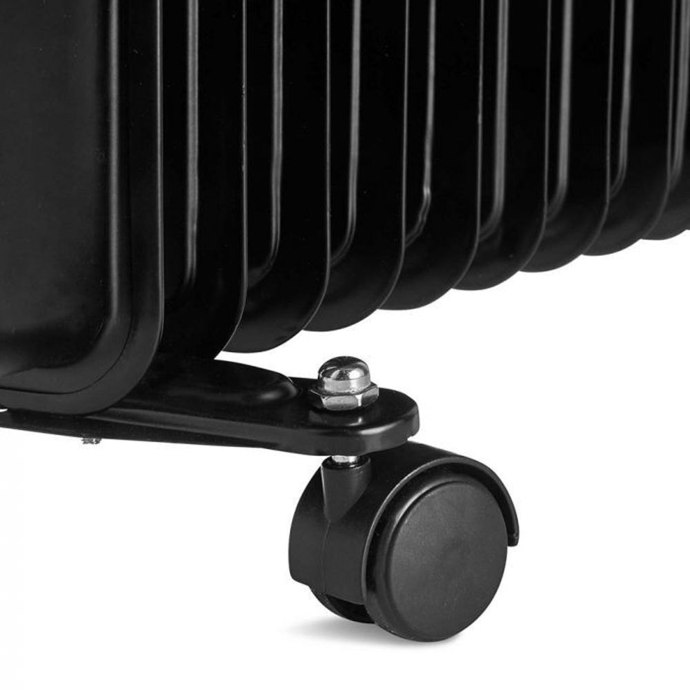 VonHaus oljni radiator 11 reber 2500W črn 2500645 VonHaus oljni radiator 11 reber 2500W črn 2500645