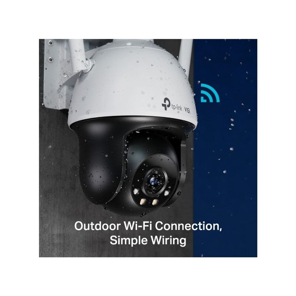 TP-LINK VIGI 4MP zunanja Full-Color Wi-Fi Pan Tilt mrežna kamera (do 2560X1440 H.265+ 30fps) TP-LINK VIGI 4MP zunanja Full-Color Wi-Fi Pan Tilt mrežna kamera (do 2560X1440 H.265+ 30fps)