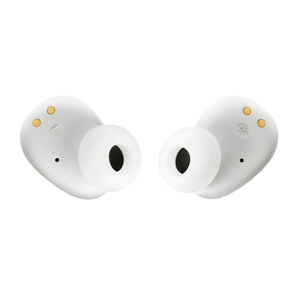 JBL Vibe Buds TWS brezžične slušalke z mikrofonom, bele