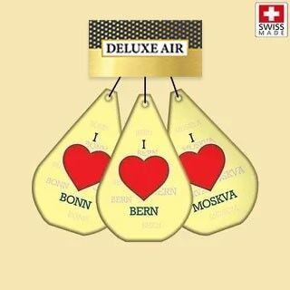 Car air freshener from the Swiss manufacturer