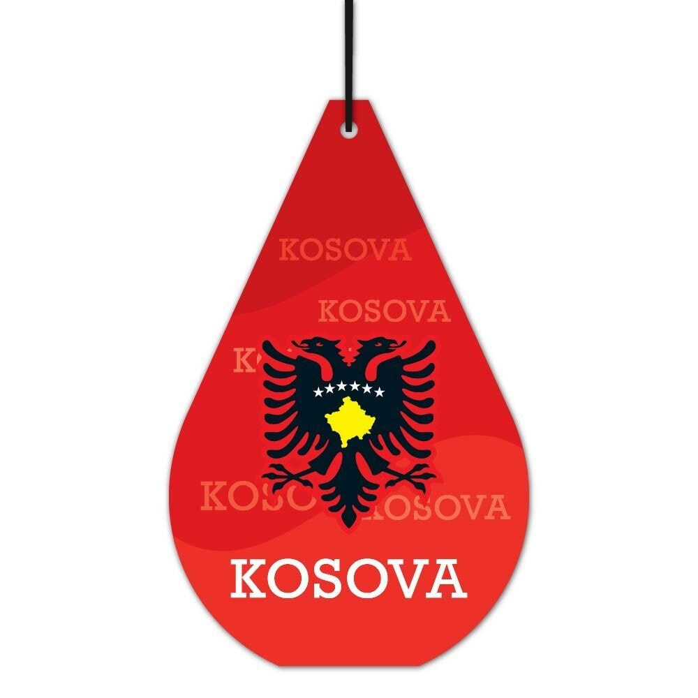 Kosovo  Drapeau rouge