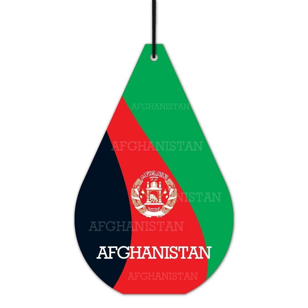 Autoduft Afghanistan Flagge