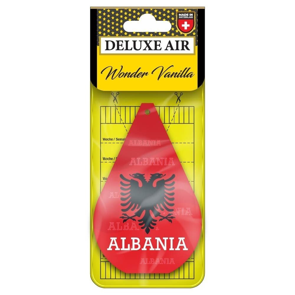 Autoduft Albanien Flagge