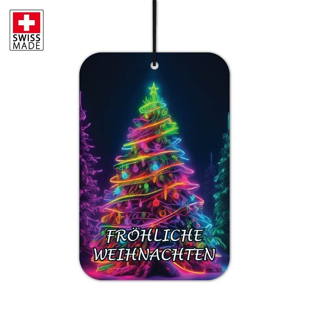 Cyber Design Merry Christmas Car Air Freshener