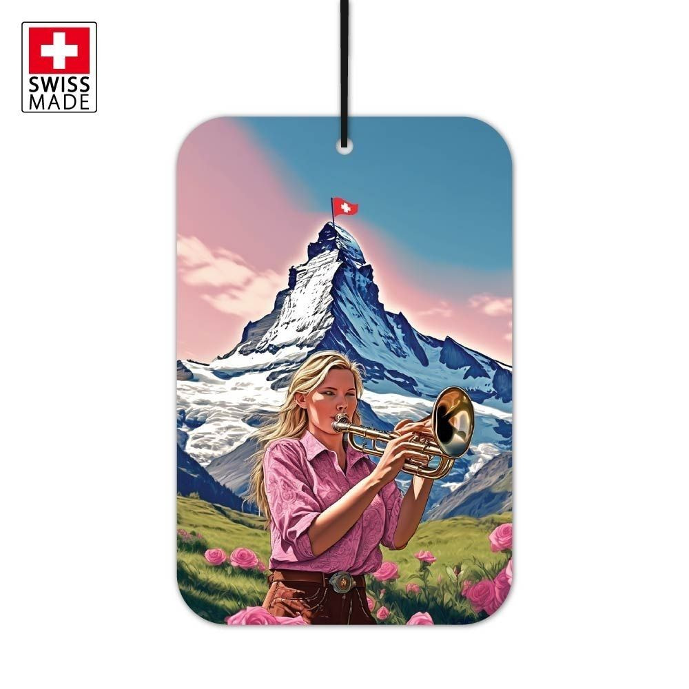  Cyber Design Swiss Alps Car Air Freshener