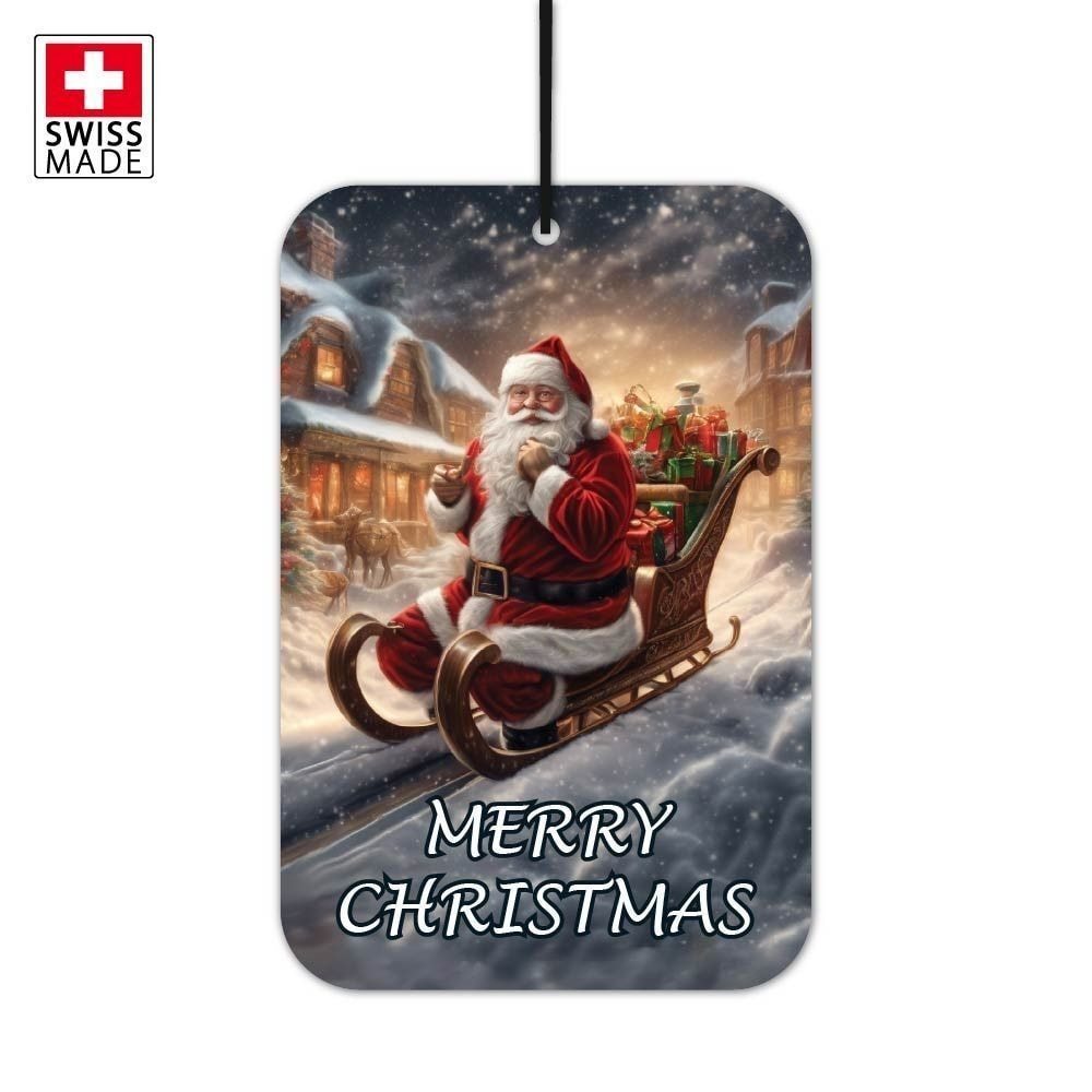 Cyber Design Weihnachtsmann Merry Christmas Car Air Freshener