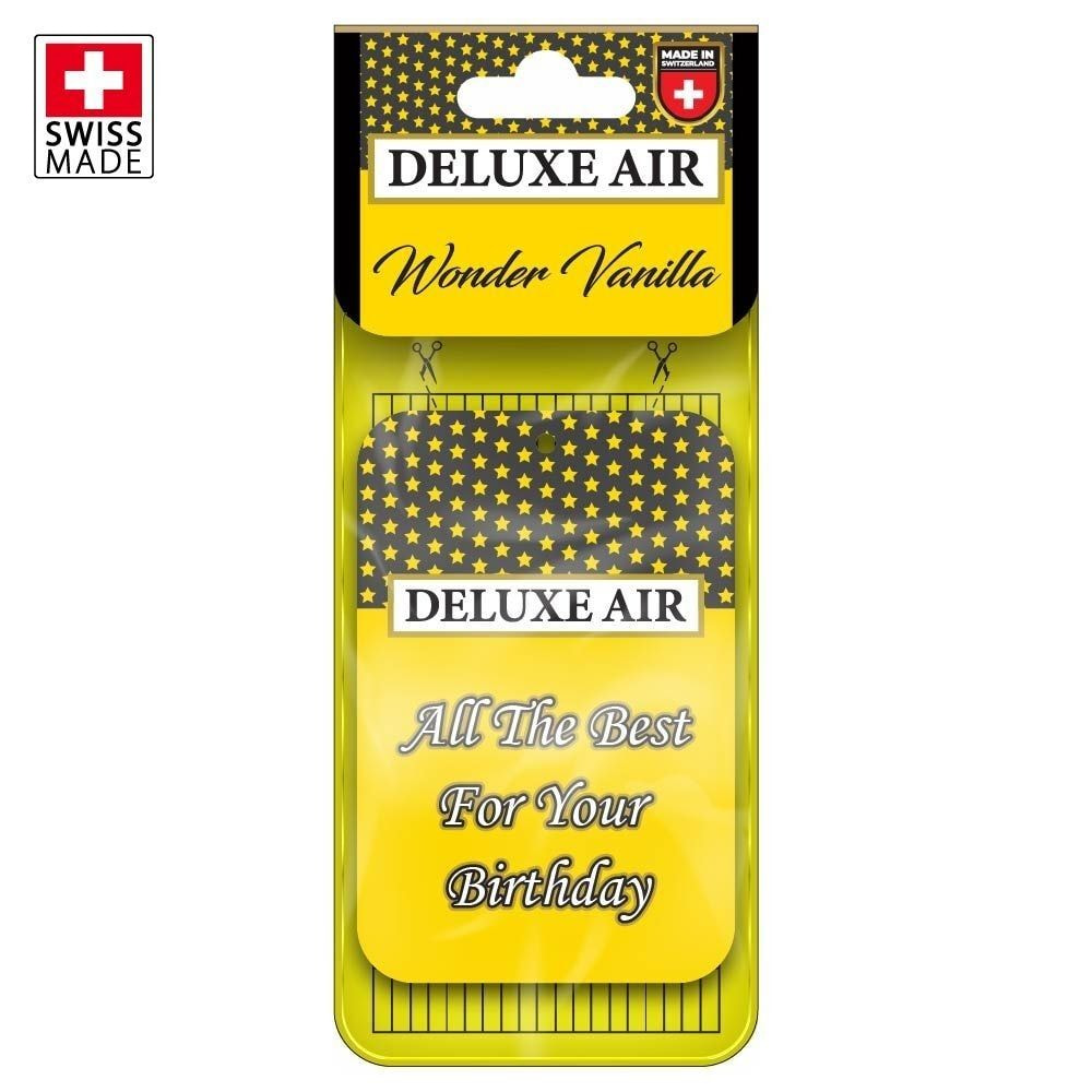 Deluxe Air All The Best For Your Birthday Car Air Freshener