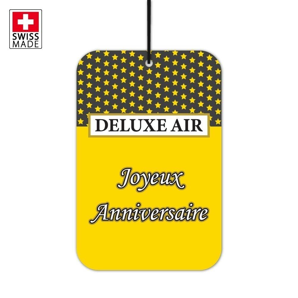 Deluxe Air Joyeux Anniversaire Car Air Freshener