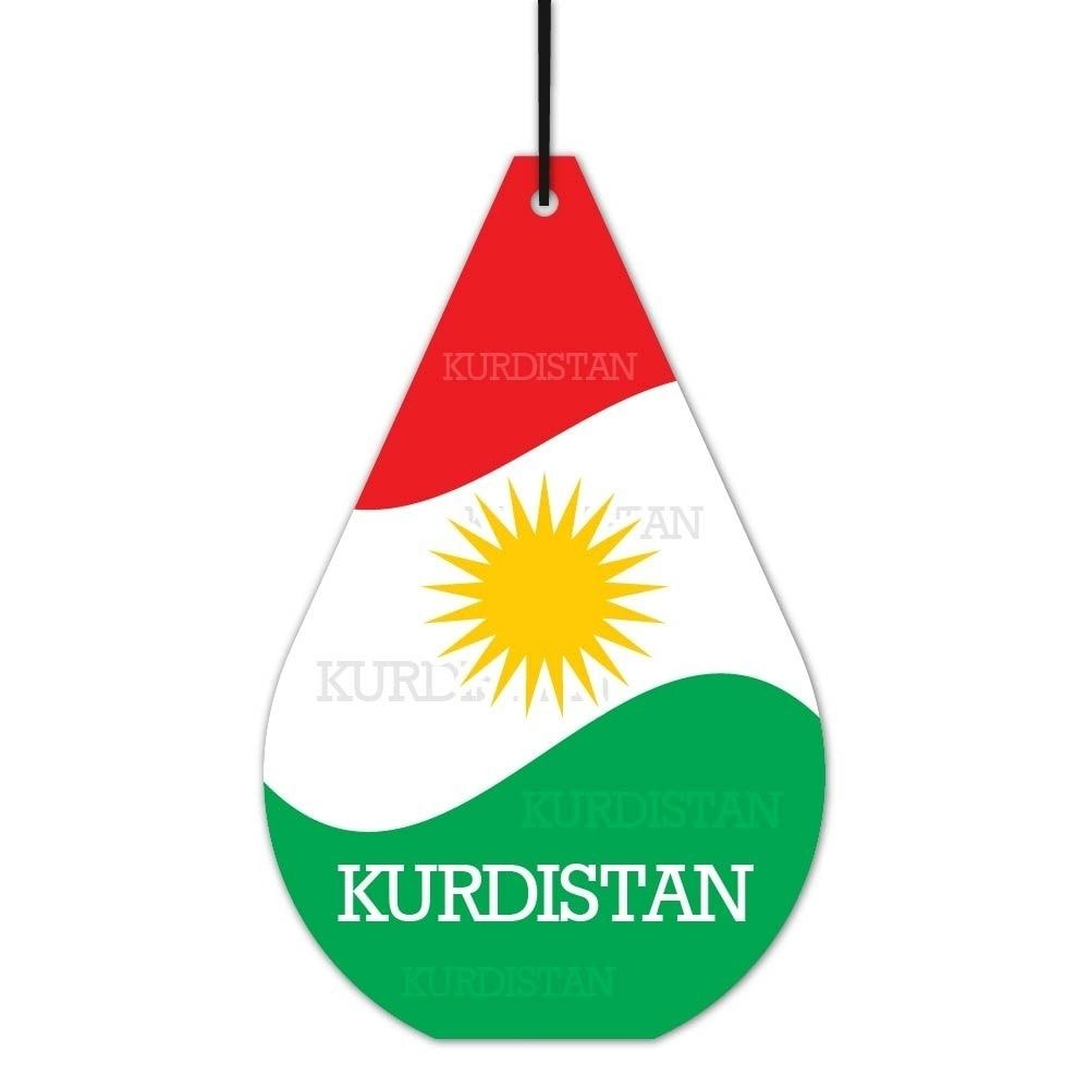 Kurdistan Flagge